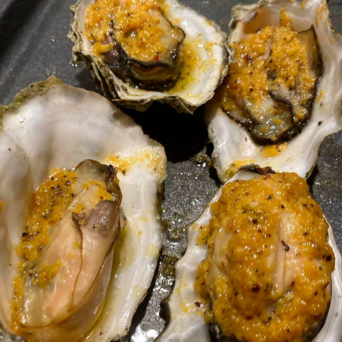 Garlic Butter Oysters
